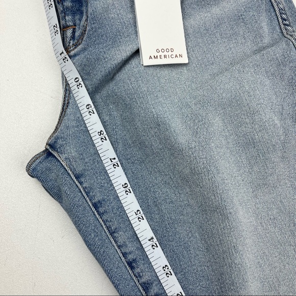 NWT GOOD AMERICAN Good Curve Skinny Crossover Jeans - Picture 8 of 15